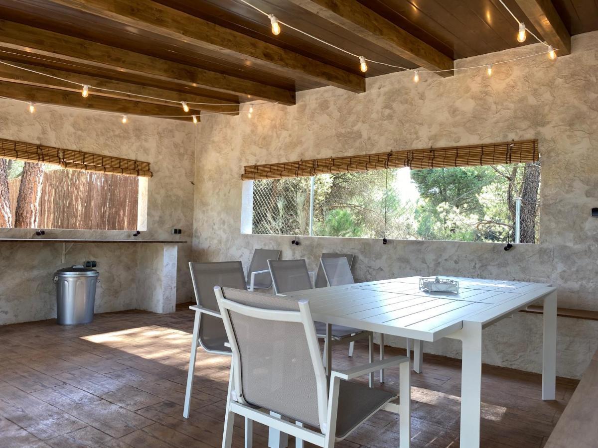 Casa Valdesanmartin - Country House, 10500Sqm, Pool, Paddel & Bbq El Tiemblo Luaran gambar