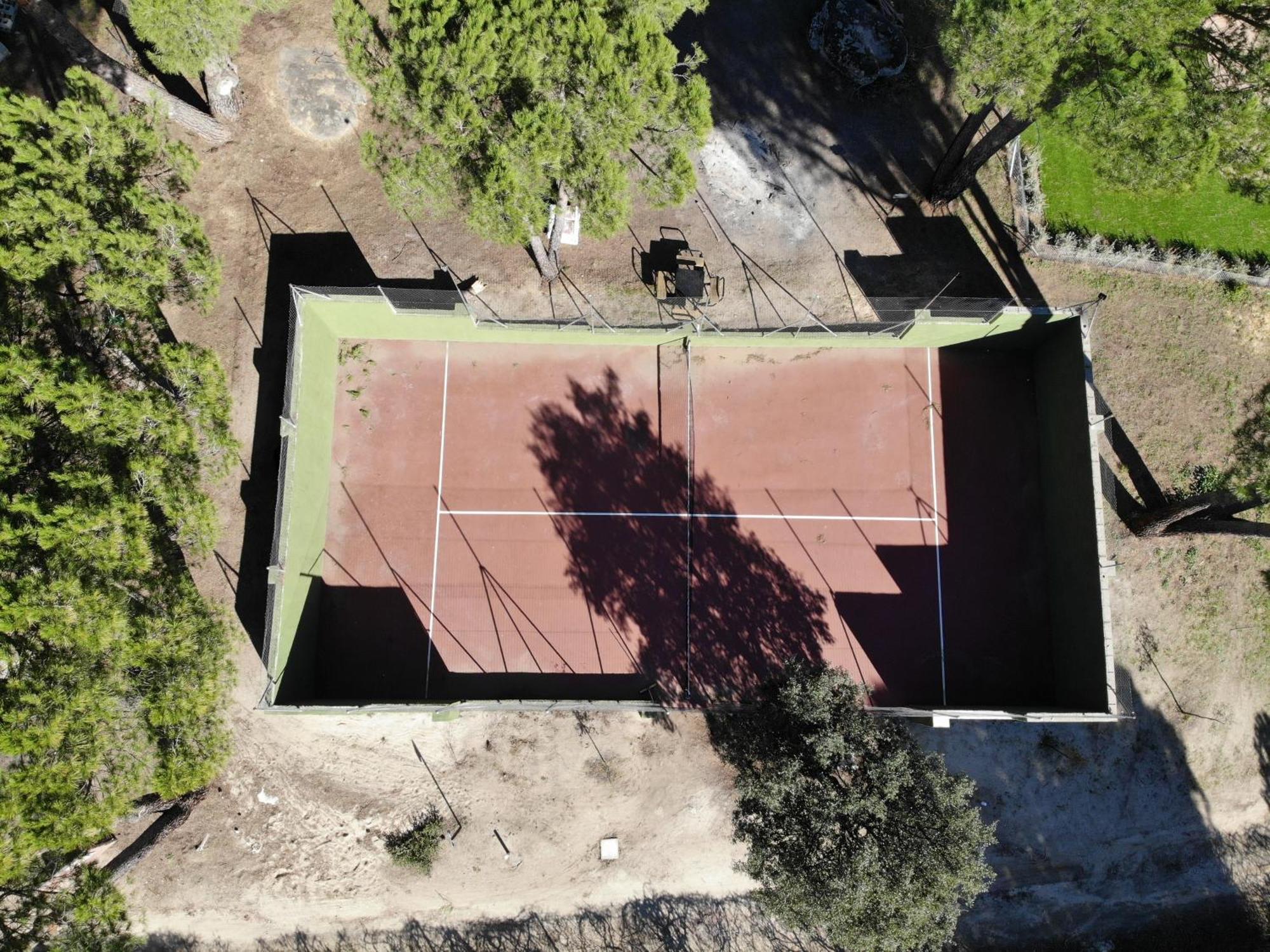 Casa Valdesanmartin - Country House, 10500Sqm, Pool, Paddel & Bbq El Tiemblo Luaran gambar